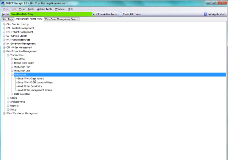 screenshot of ABECAS Insight